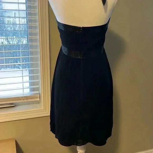 [6]BCBGMaxAzria  Silk Black Halter Dress - Picture 6 of 11